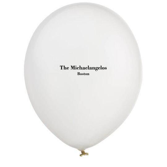 Michaelangelo Latex Balloons